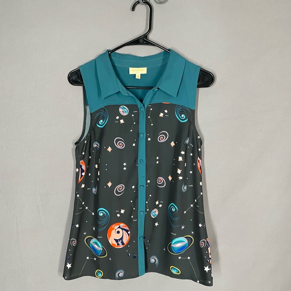 Modcloth space blouse